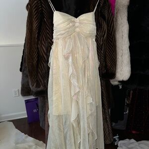 Gorgeous mermaid opal like pearlescent dress